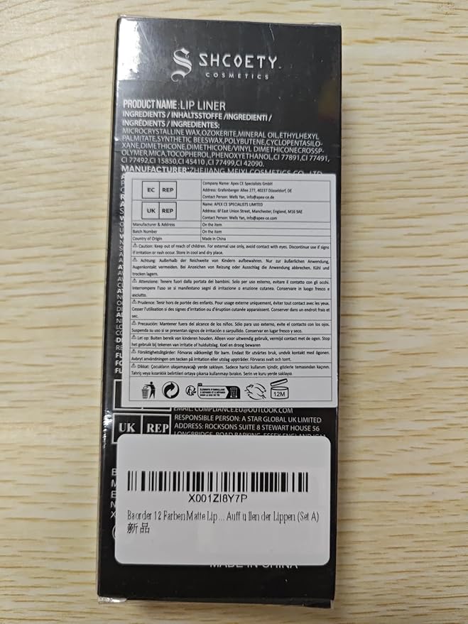 12 Colors Matte Lip Liner Set,Premium Waterproof Smooth Lip Pencils,Long Lasting Nude Liner Lipstick for Defining & Filling Lips