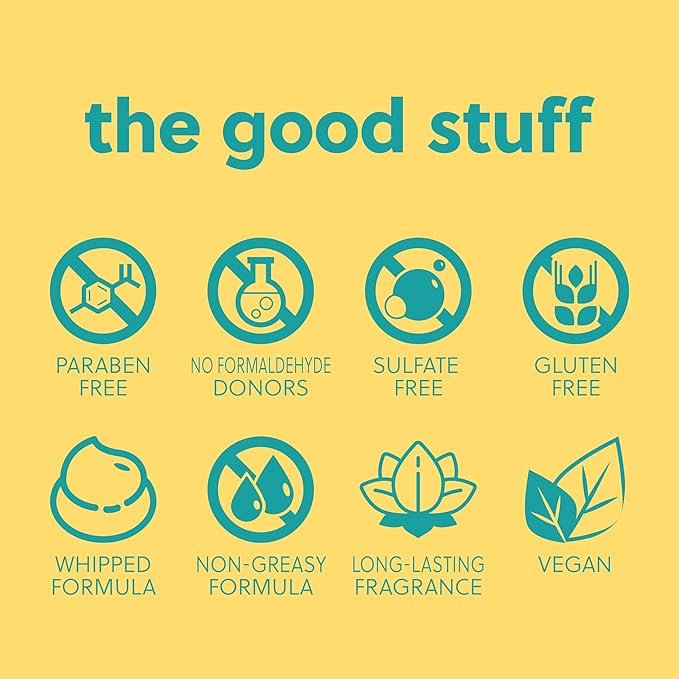 Tree Hut Pineapple Whipped Shea Body Butter | Long-lasting Hydration Leaves Skin Feeling Soft & Moisturized | Lightweight | Nourishing Essential Body Care | 8.4 fl oz.