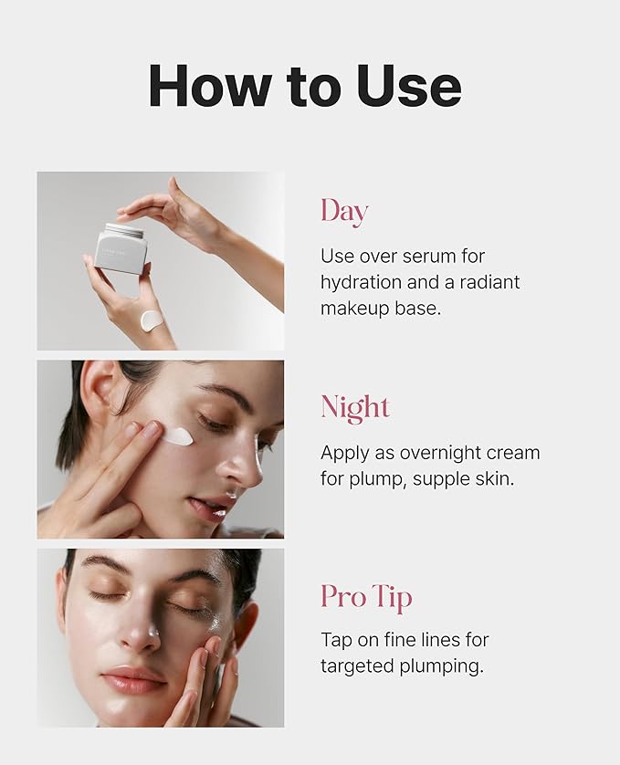 Delere Caviar Glow Dewy Cream | Hydrating Caviar Collagen Cream | Korean Hyaluronic Acid Moisturizer for Radiant Glass Skin, 1.7oz