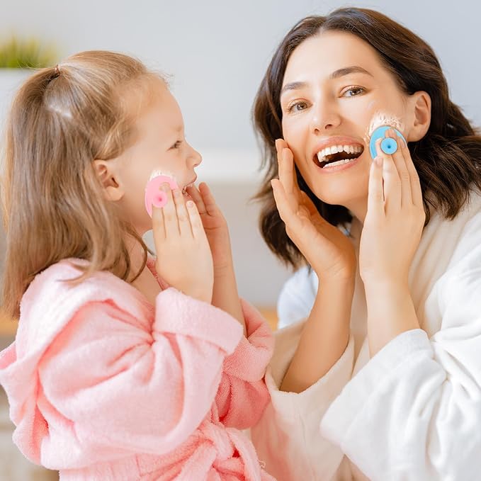 12 PCS Face Mask Applicator Tool and Facial Cleansing Brush Set, Silicone Pore Scrubber Soft Facial Mud Face Mask Brush Face-Wash-Brush Masks Spatula for Applying Exfoliator Clay Cream Skin Care