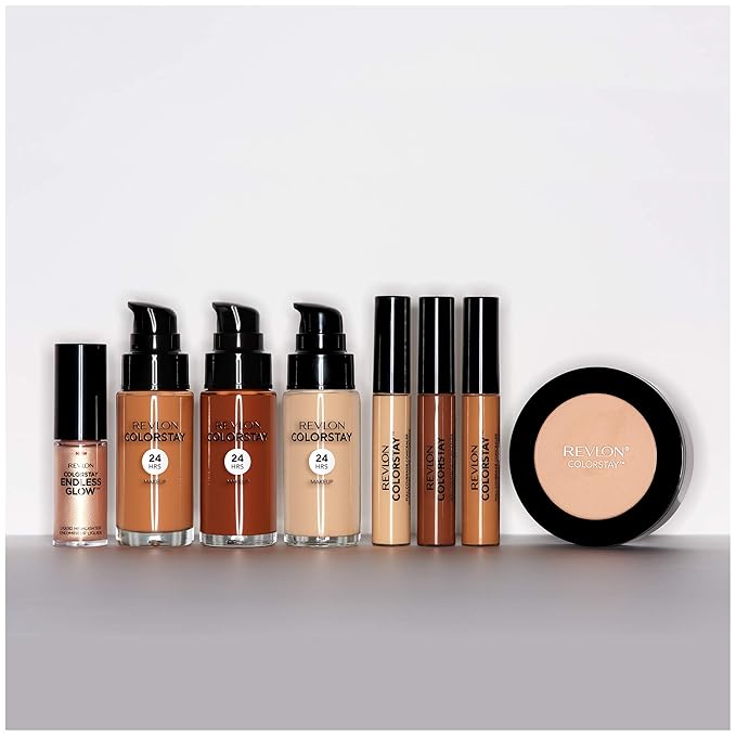 Revlon Concealer Stick, ColorStay 24 Hour Color Correcting Face Makeup, Longwear Full Coverage with Radiant Finish, 030 Light Medium, 0.25 Oz