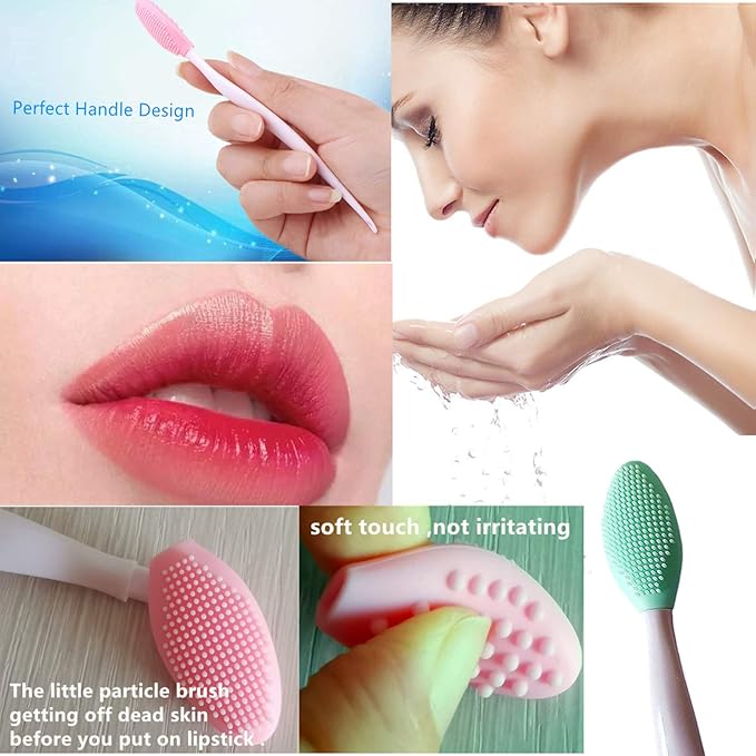 Facial Cleansing Brush pore scrubber for face,silicone face pore cleaning brush nose scrubber for blackhead,Face Mask Brush & Face Scrubber, For Exfoliating, Massaging,DIY Mask