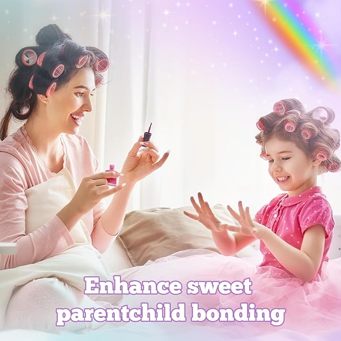 krofaue Kids Fake Nails - Short Oval Clear Nail Tips 240pcs Kids Press On Nails for Little Girls Full Cover Children Fake Nails Decoration 10 Sizes Artificial Acrylic Soft Gel Nail Tips