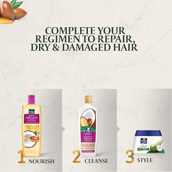 Parachute Advansed Argan Hair oil & Argan Shampoo
