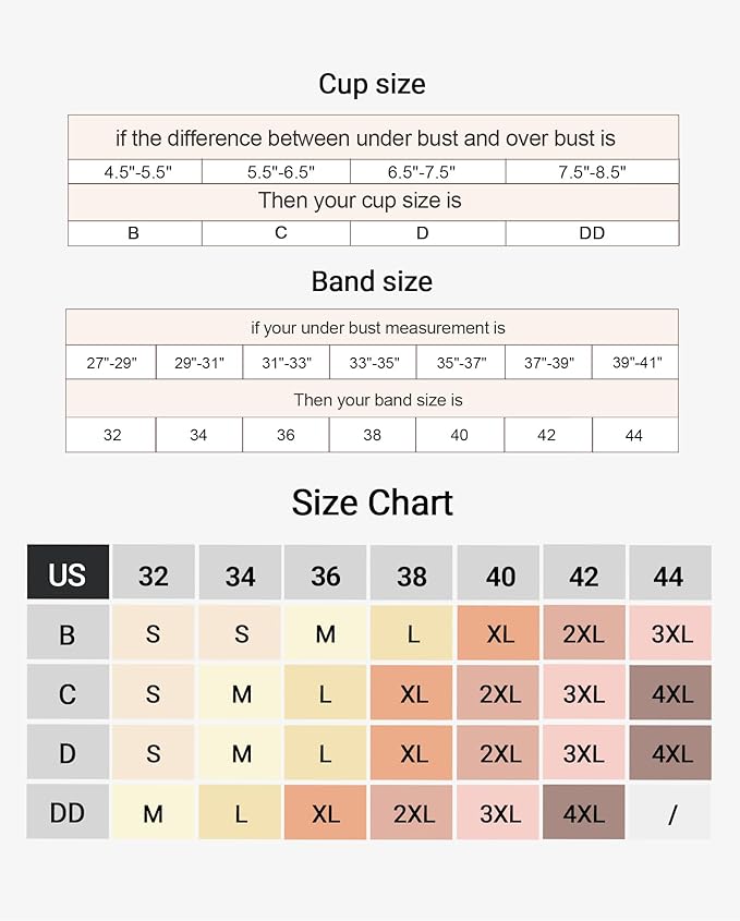 HORISUN Comfortable Seamless Full Coverage Bra for Women Wireless Bras with Soft Support Regular and Plus Size