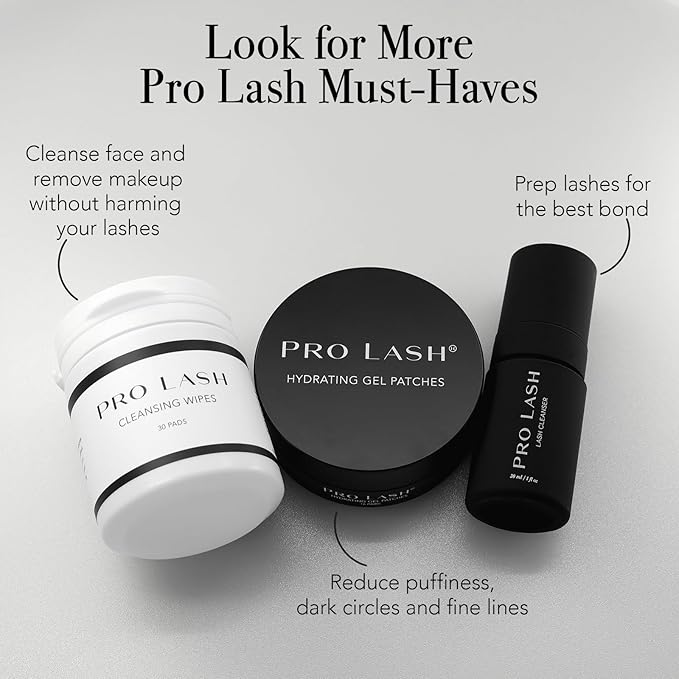 Pro Lash SoftWear Starter Lash Clusters Kit - Seamless, Lightweight Lashes - 7-Day Eyelash Extensions - 3 Sets of False Eyelashes Plus Adhesive, Remover, Tweezers - Classic Shorties No. 05 Black