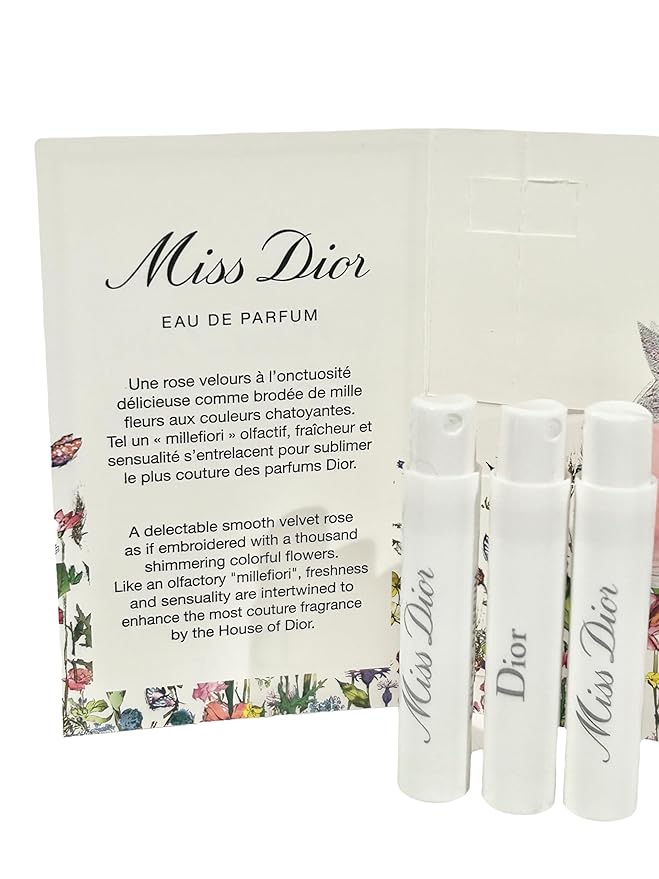 Dior Sample Perfume Miss Sample Women 1 ml / 0.03 fl oz Set of 3
