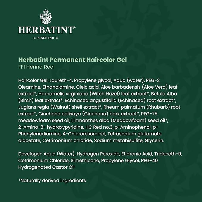 Herbatint Permanent Haircolor Gel, FF1