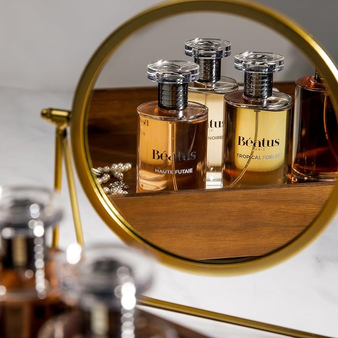 Beatus Paris Tropical Forest - Luxury Mens Cologne - Long-Lasting Fragrance - Notes of Fruity Opening with Pineapple, Green Apple, Bergamot Scent - All Day Wear EDP Spray - Travel Size Perfume - 3.4oz