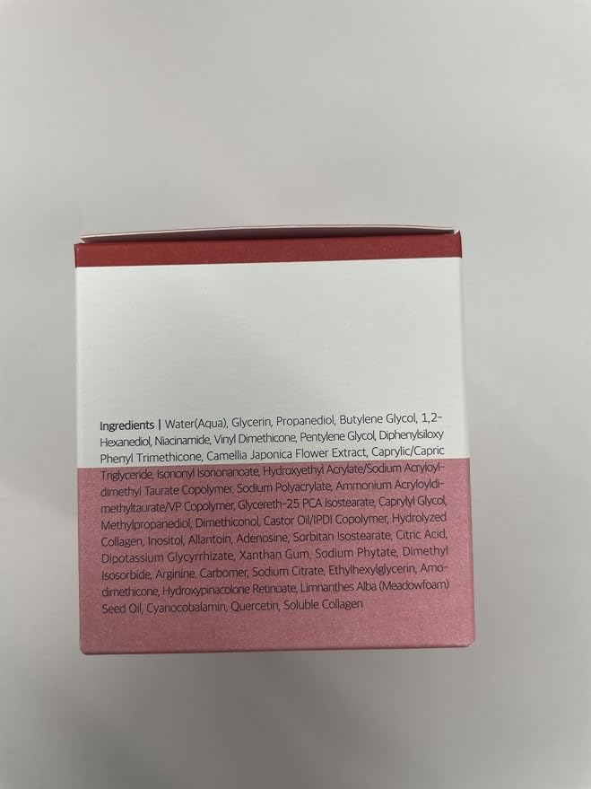 ROUND LAB Camellia Deep Collagen Firming Cream 1.69 Fl Oz, Elasticity-Enhancing Face Moisturizer with Multi-Collagen for Long-lasting Hydration, Smooth and Firm Skin, Pore Tightening, Korean Skincare