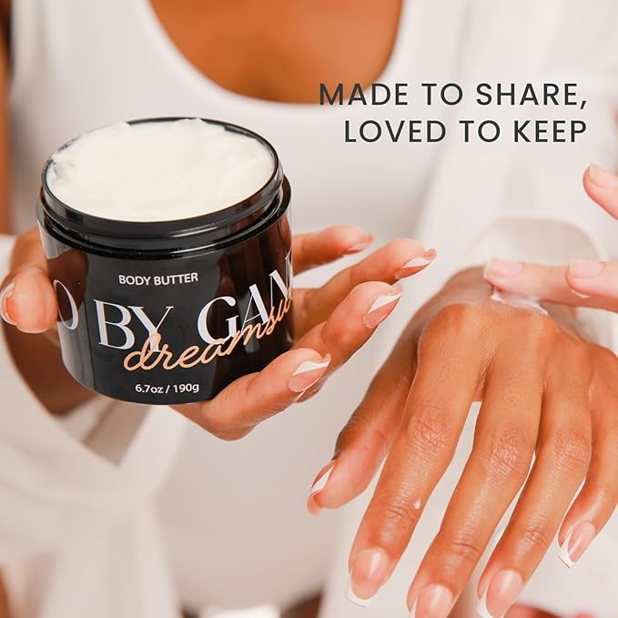 Dreamsicle Body Butter, Deeply Hydrating & Rejuvenating, with Shea Butter, Mango Butter & Cocoa Butter, 6.7 oz, Made in USA