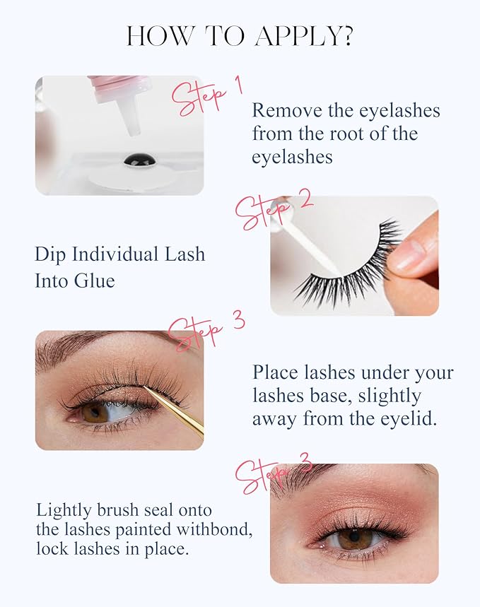 Cat eye Lashes Natural Wispy Lash Strip Natural Look Flared Eyelashes Fairy False Eye Lashes Fluffy False Eyelashes Soft 7 Pairs D97