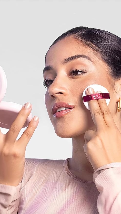 Wander Beauty Women's Wanderlust Powder Foundation, Light Medium, Tan, 0.3 Ounce