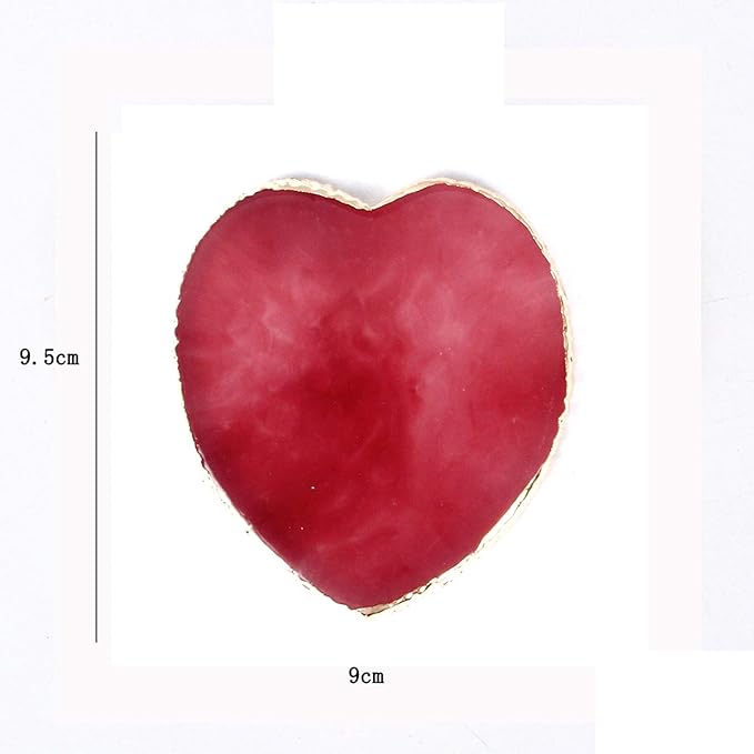 AKOAK 1 Pack Nail Heart Shape Resin Palette