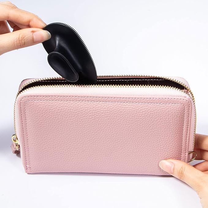 8 Pack Silicone Face Scrubber, Beomeen Facial Cleansing Brush Soft Silicone Facial Exfoliation and Massage Brush Blackhead Scrubber for Men and Women (Black)