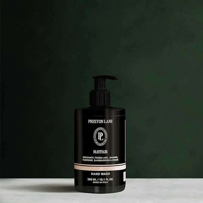 Preston Lane The Hand Wash, Scented Hand Soap, Gently Cleanses, Hydrating & Nourishing