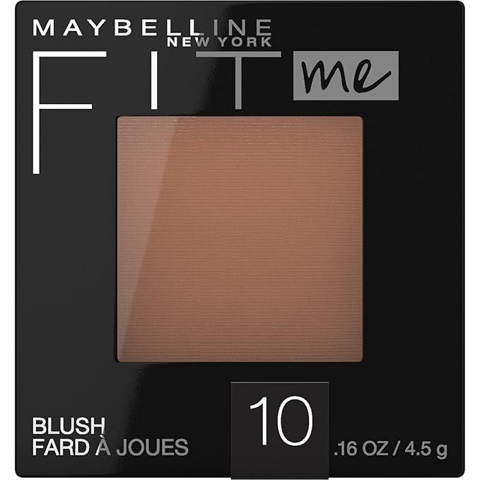 Maybelline Fit Me Blush, Lightweight, Smooth, Blendable, Long-lasting All-Day Face Enhancing Makeup Color, Buff, 1 Count