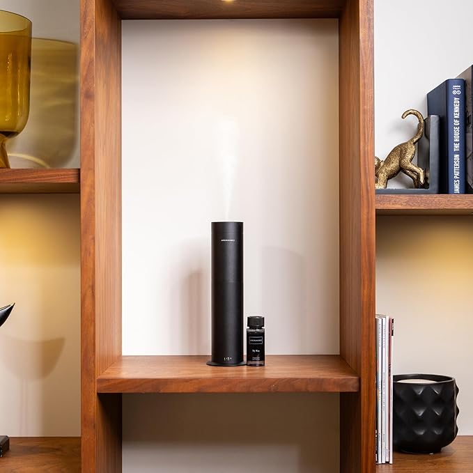 Aroma360| Smoke On The Water Pro-Pod Oil Blend | Luxury Hotel Inspired Diffuser Oil | Aromatherapy Scent Diffuser Oil | Bergamot, Ginger and Vanilla 1.7 fl oz, 50 mL