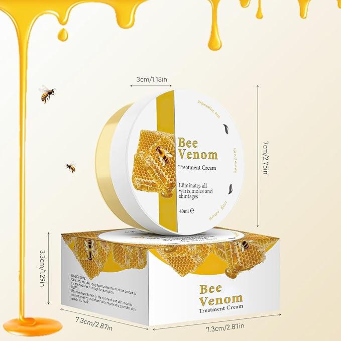 2pc Bee Venom Face Cream - Reduce Blemishes, All-Natural Formula