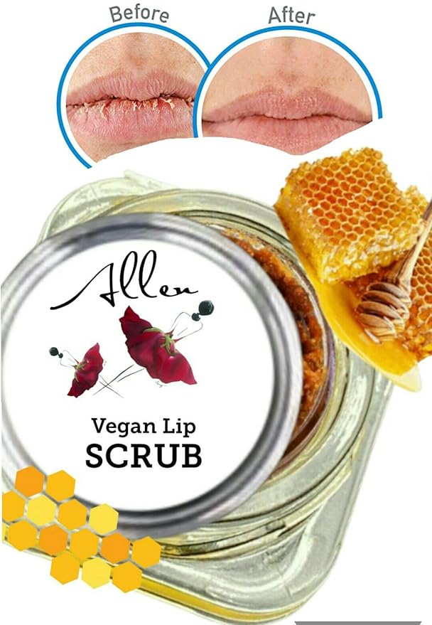 Lip Scrub for Dry Chapped Lip Formula