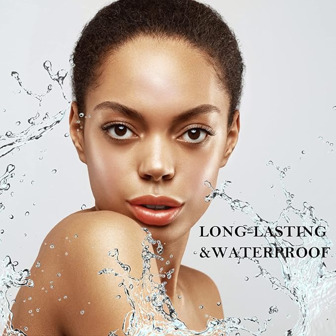 Boobeen Highlighter Makeup Stick Highlighter Bronzer Stick Glow Face Illuminator Highlight Contouring Sticks Waterproof Long-lasting