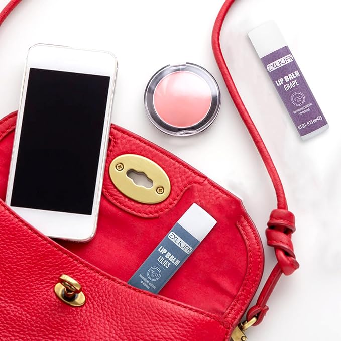 Organic Lip Balm Set - 3 Non-GMO