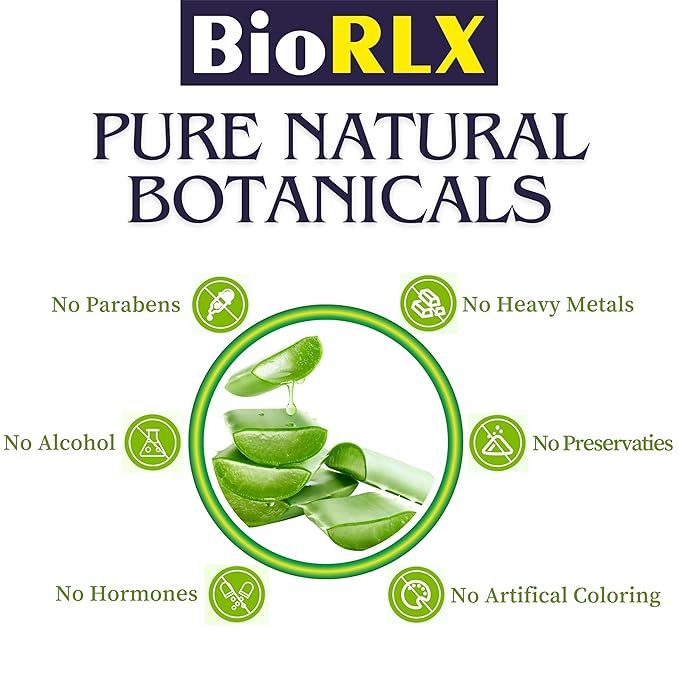 BioRLX 99% Aloe Vera Gel with Collagen and Hyaluronic Acid (Jar, 8.5 fl.oz)