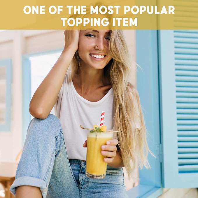 Fanale Premium Mango Flavoring Powder for Boba Tea| Perfect for Baking, Smoothies, Desserts and Drinks | Instant Boba Bubble Tea Powder for Milk- 2.2 Pounds (Pack of 1)