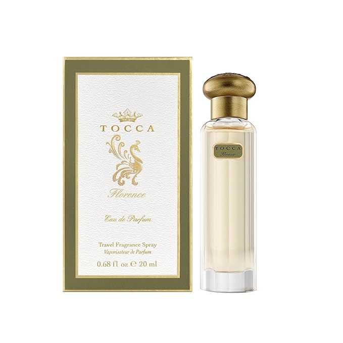 Tocca Florence (20ml + 50ml) Perfume Set for Women - Classic Floral, Bergamot, Pear, Gardenia, Hand-Finished Bottle