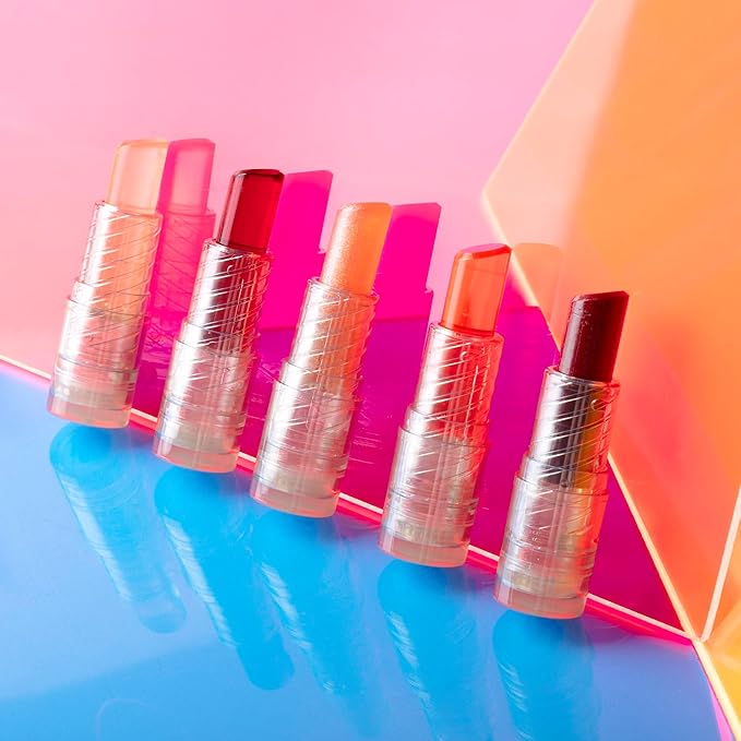 Pacifica Lipstick Oil – Glow Stick Lip Tint Oil - Hydrating Tinted Lip Balm with Vitamin E for Moisturized Lips, Sheer Tint & Natural Gloss, Vegan & Cruelty-Free, 0.14 oz (Pale Sunset)