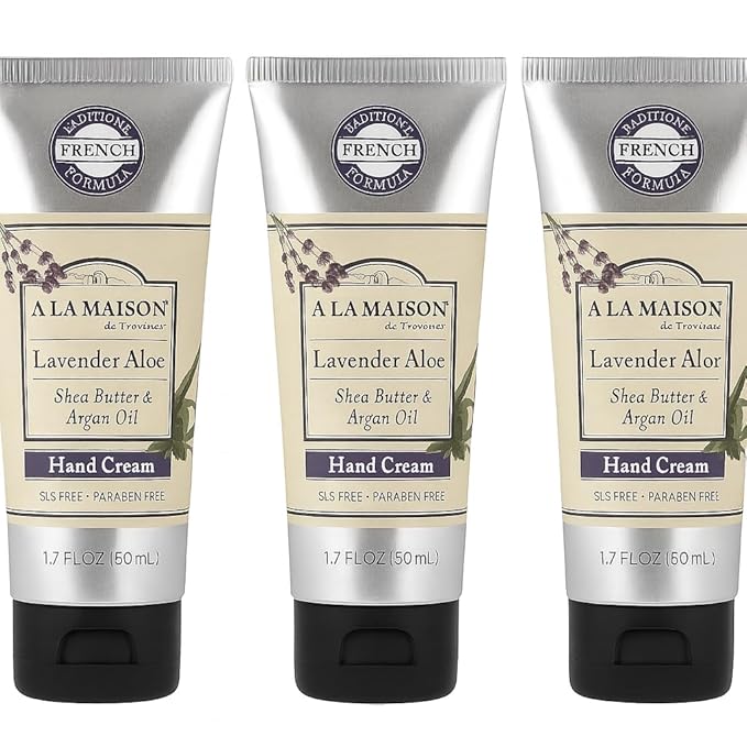 A LA MAISON Lavender Aloe Hand Cream 1.7 oz, 3 Pack