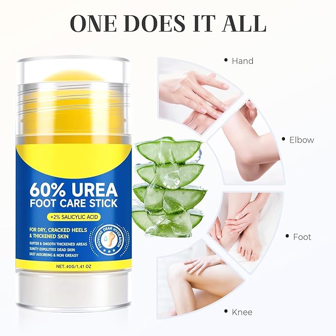 60% Urea Hydrating and Anti-Cracking Foot Cream, 2026 New Hand and Foot Cream Urea Moisturizer, Moisturising and Relieves Cracking and Dryness Foot Creams (1)