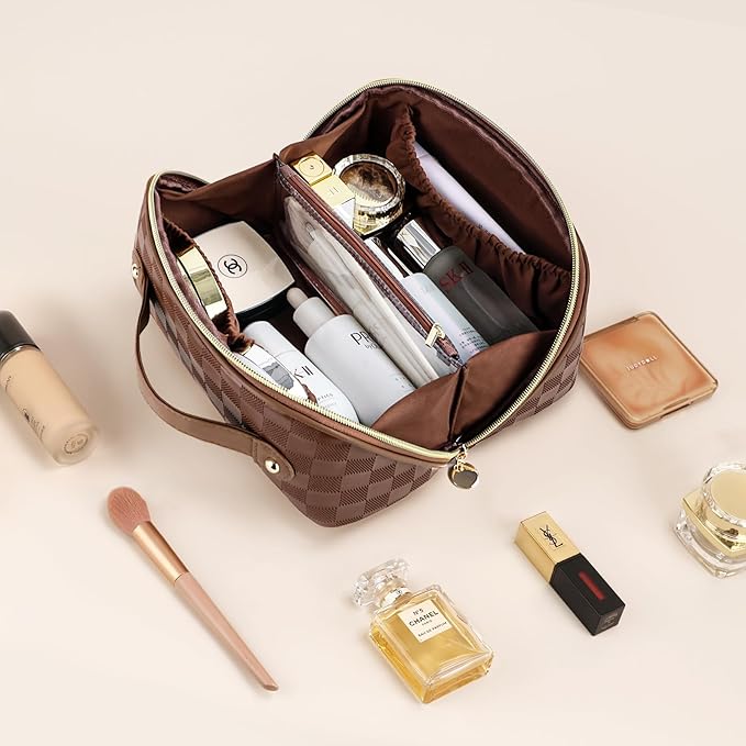 Prite travel cosmetic bag makeup