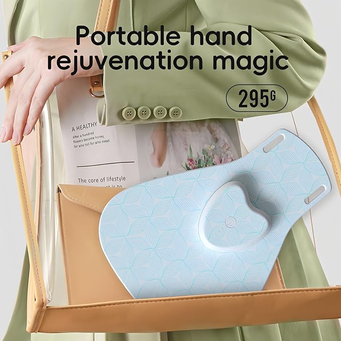 Red Light Therapy Glove for Hands - 630nm & 830nm Dual Wavelength LED Device for Healthier Skin & Pain Relief, Rechargeable Hand Care with Auto Shut-Off