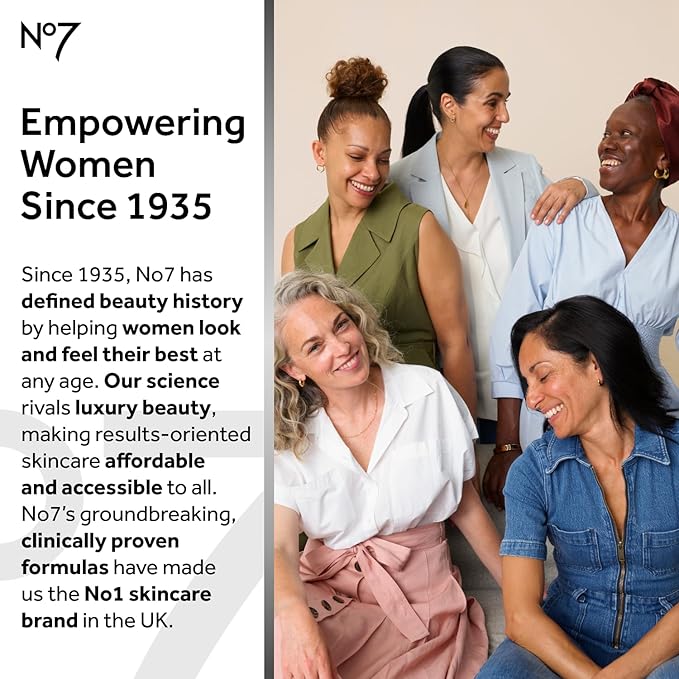 No7 Lift & Luminate Triple Action Fragrance Free Day Cream SPF 30 - Broad Spectrum Anti-Aging Face Cream - Hydrating Hibiscus Peptides & Hyaluronic Acid + Emblica & Vitamin C (2 pack, 1.69 Fl Oz each)