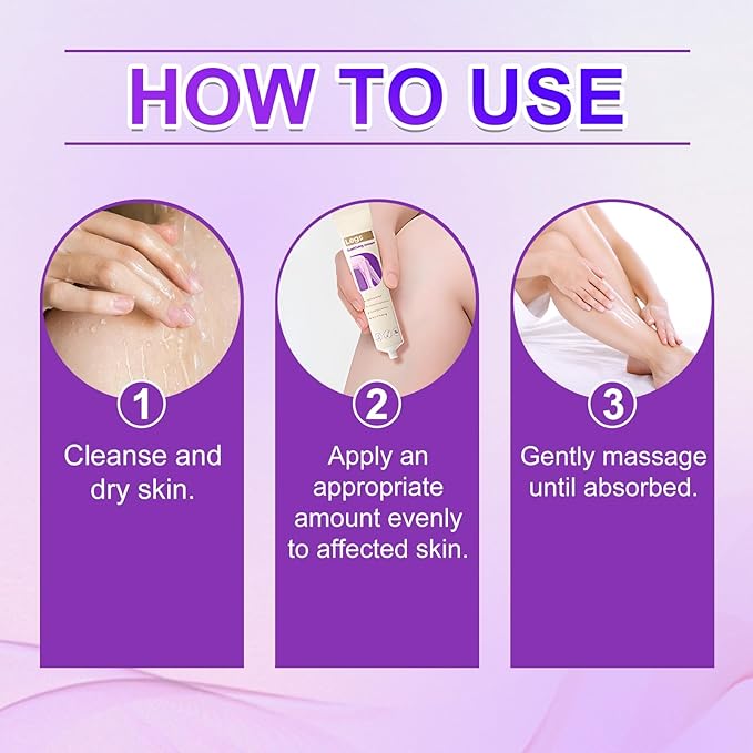 2Pcs Soothing Leg Cream –Varicose Veins Relief,Relieve Gel for Leg Discomfort,Soothing Cooling Gel,Sports Cooling Body Care Cream,Fast Absorbing for Women and Men