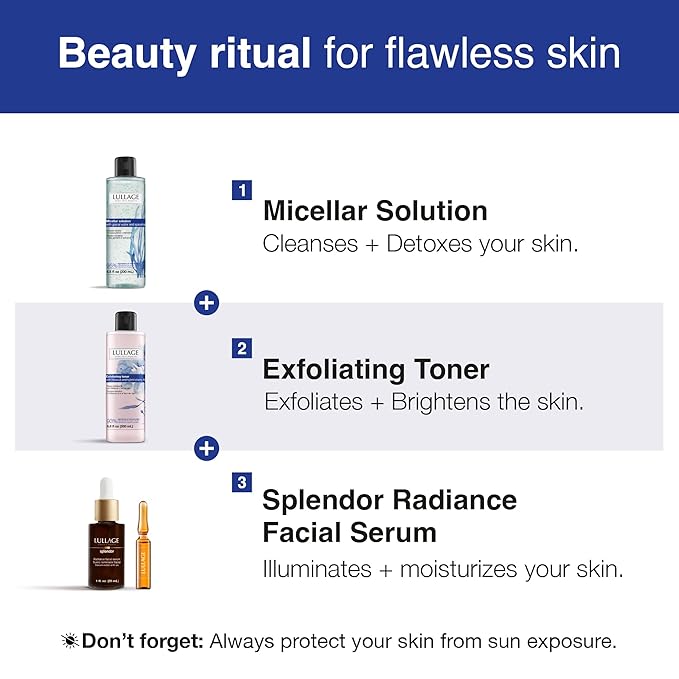 Lullage Exfoliating Toner for the Face with Hibiscus Extract, Alcohol-Free Face Toner for All Skin Types, Exfoliates, Cleanses, Purifies & Evens Skin Tone, 6.8 Fl Oz