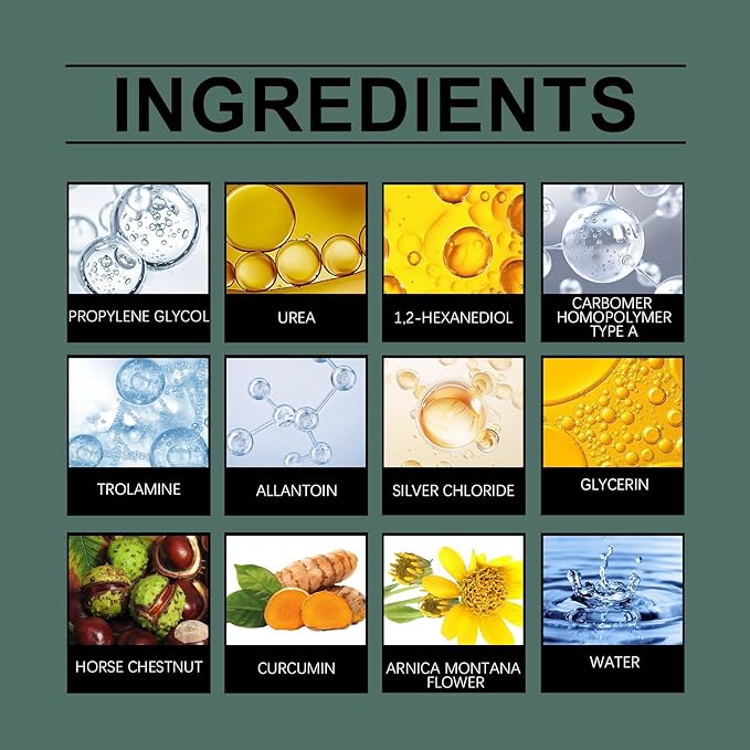 Joint Relief Gel, Soothing Massage Cream, Rapid Muscle Cream for Knees, Lumbar Spine, Neck, Hands and feet (1pcs)