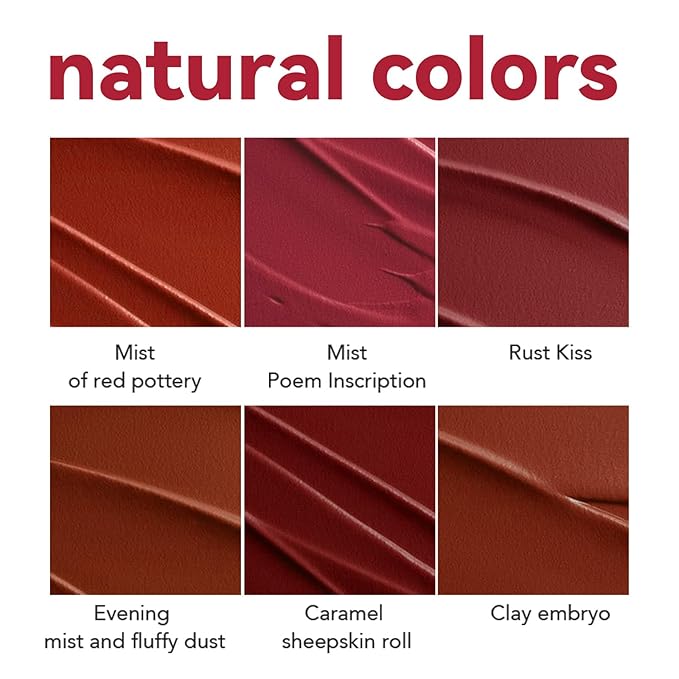 Matte Lipstick for Women, Long Lasting Moisturizing Lip Stain, Waterproof Lip Color Makeup (Brown)