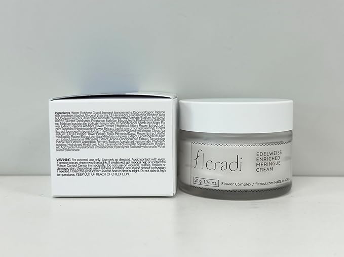 Edelweiss Face Cream for Women and Men – Korean Night Moisturizer with 30% Edelweiss Extract (Natural Power), Deep Hydration for Dry Skin (Advanced Barrier Care)