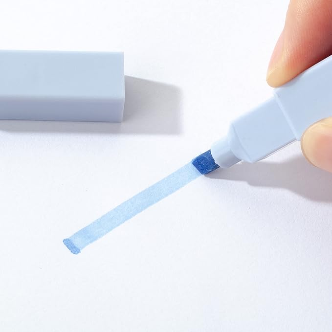 Mr. Pen- Aesthetic Highlighters, 8 Pcs, Chisel Tip, Muted Pastel Color, No Bleed Bible Highlighter Pastel, Highlighters Assorted Colors, Highlighter Set