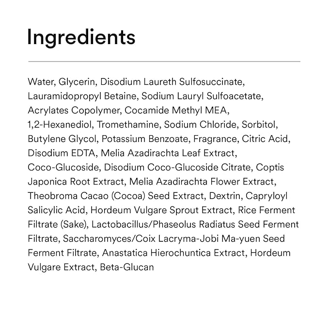 Gel-to-Foam Cleanser | Low pH Hydrating Face Wash for Dry & Sensitive Skin | Hydrates & Balances Skin | Korean Vegan Skincare (205ml/6.93 fl oz)