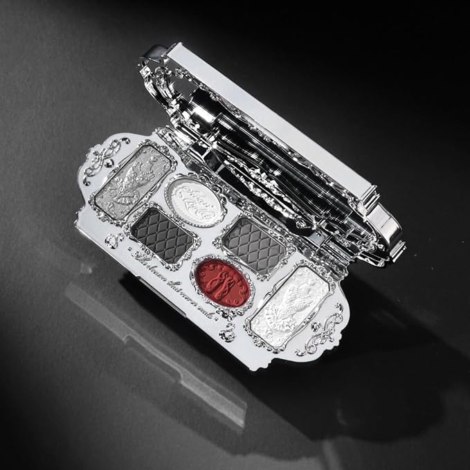 Flower Knows Swan Ballet Six-Color Makeup Palette,Eyeshadow,Blush,Highlighting & Contour All-in-One Face Makeup Palette with 4 Matte+2 Shimmer Smoky Shades(02 Black Swan,0.23 Oz)