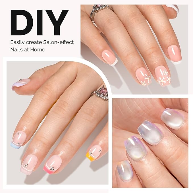 MelodySusie Extra Short Ballerina X Nail Tips - 300Pcs Clear Acrylic, Half Matte Full Cover Press on Nails for DIY Extension & Salon Use,15 Sizes Pre-Shaped for Long-Lasting Manicure