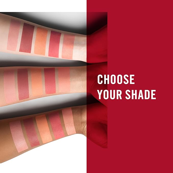 Rimmel London Maxi - 005 Rendez-Vous - Blush Powder, Lightweight, Highly Pigmented, Blendable, 0.31oz