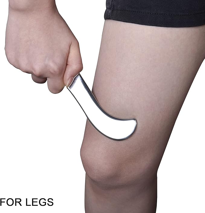 BYYDDIY Stainless Steel Gua Sha Muscle Scraper Tools,Scraping Massage Tools,Scar Tissue Tool,Guasha Massage Scraper Tool,IASTM Tools,Fascia Scraper,Soft Tissue Massage Tool, Guasha Tool for Body