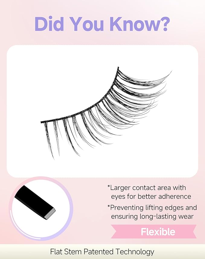 Half Lashes Natural Look 3/4 Lashes Wispy Corner Lashes End Half Eyelashes Half-04