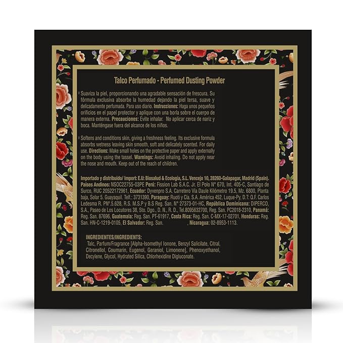 Maja Perfumed Talcum Powder - Soothes, Softens, Relieves Itch, Keeps Skin Dry & Fresh, Smoothing Body Powder for Women, Fragrance Dusting Powder, Talc Powder, 5.3 Oz, 1 Box