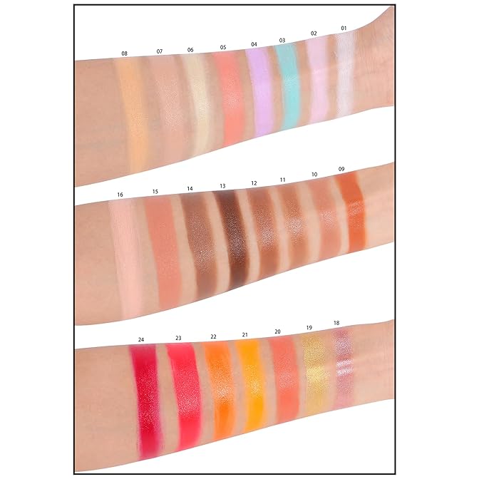 Cream Concealer Corrector Correcting Contour Makeup Set under Eye Concealer Cream Kit for Dark Circles and Blemish 4