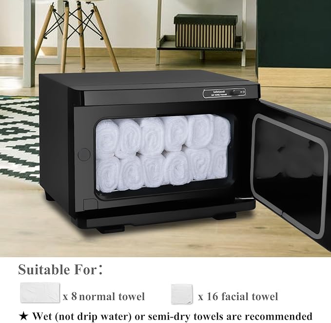 Hot Towel Warmer, 8L Professional Towel Warmer, Small Towel Warmers Cabinet for Spa, Hair Salon or Home Use